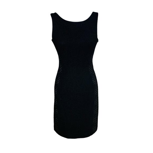 Banana Republic Dresses & Skirts - Banana Republic Size 2 Wool Lace Sleeveless Fitted Dress Black Work Formal LBD